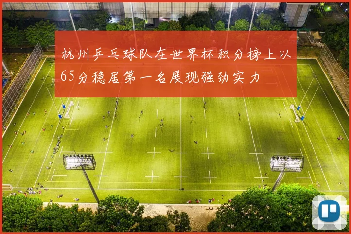 杭州乒乓球队在世界杯积分榜上以65分稳居第一名展现强劲实力