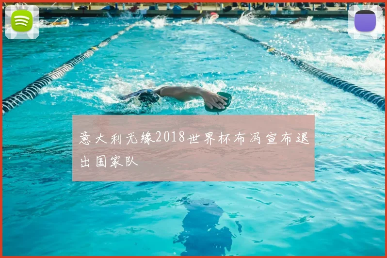 意大利无缘2018世界杯布冯宣布退出国家队